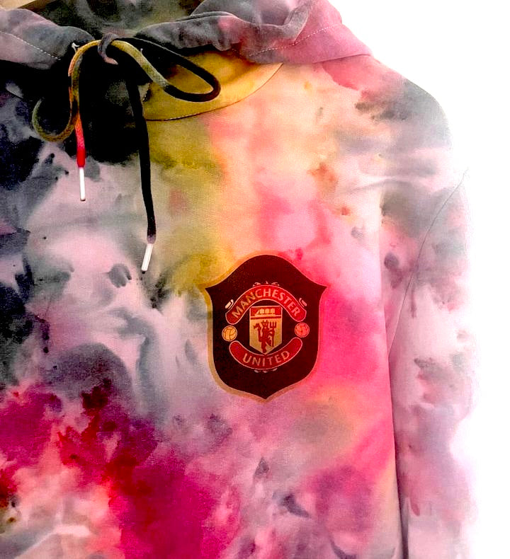 Buy Manchester United Tie Dye Sweatshirt