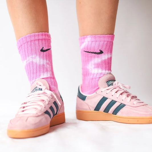 Pink Tiedye Nike Socks - Sox UK