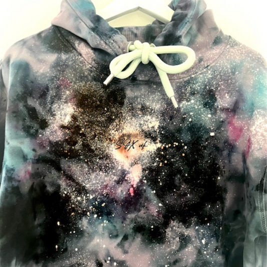 Galaxy tie dye hoodie deals